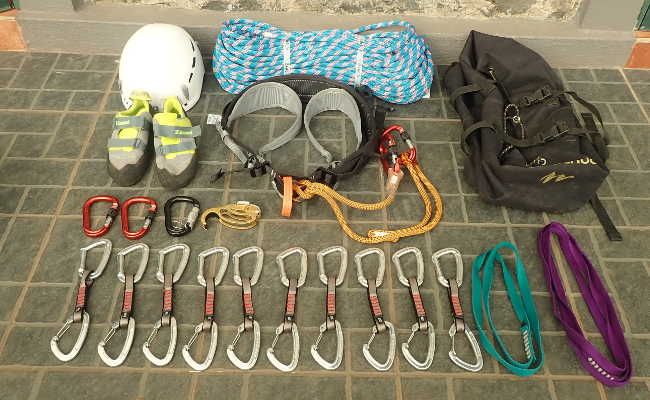 Rent climbing equipment in Calheta