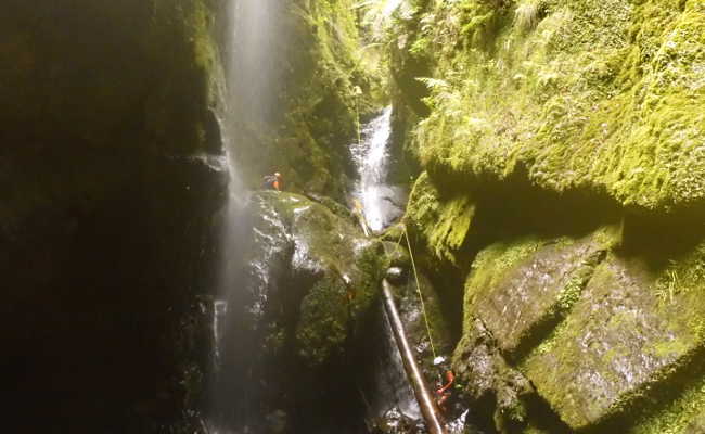 Canyoning Experten und Pro Madeira