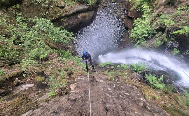 20 Meter Wasserfall