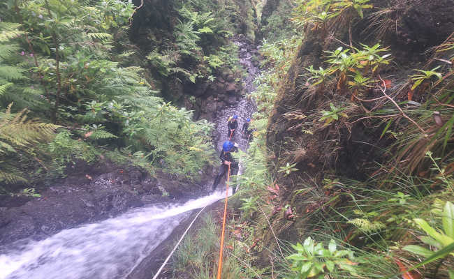 Canyoning mit Casa Vento Madeira