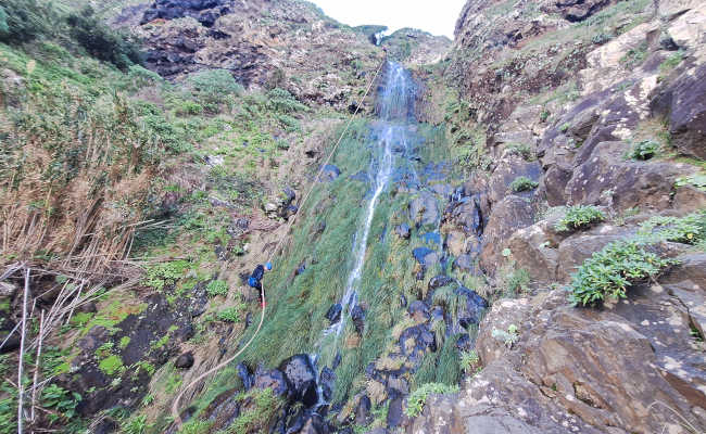 Wasserfall Achadas da Cruz