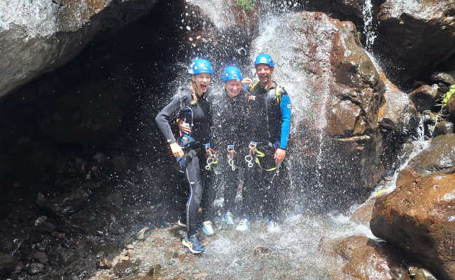 Canyoning in Madeira