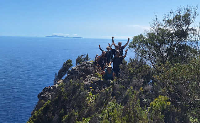 Porto Santo am Horizont