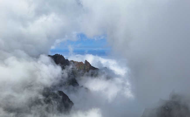 Wolkenspiel am Pico Arieiro