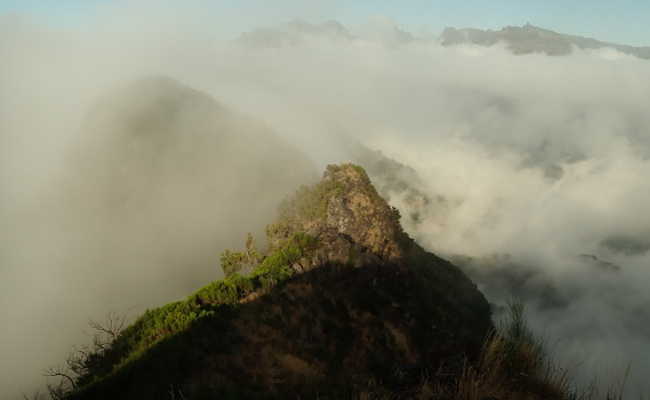 Abendstimmung und Wolken in Madeira