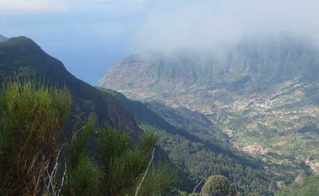 Panorama über Sao Vicente
