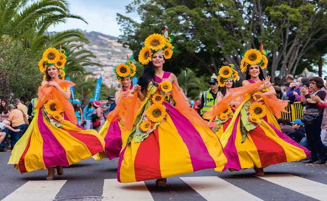 Blumenfestival in Madeira